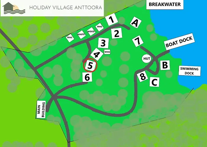 别墅 Village Anttoora - Anttooran Lomakylae 波里